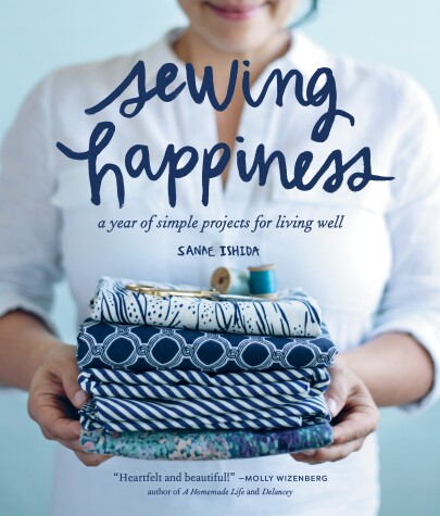 Book cover for Sewing Happiness