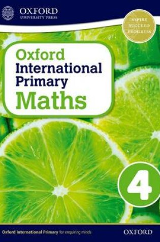 Cover of Oxford International Primary Maths First Edition 4