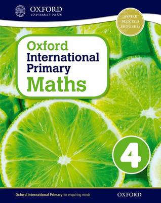 Book cover for Oxford International Primary Maths First Edition 4