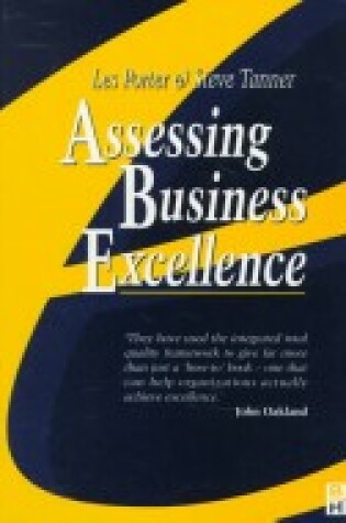 Cover of Assessing Business Excellence