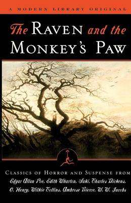 Book cover for Raven and the Monkey's Paw