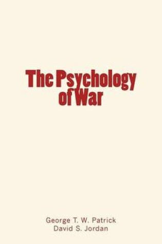 Cover of The Psychology of War