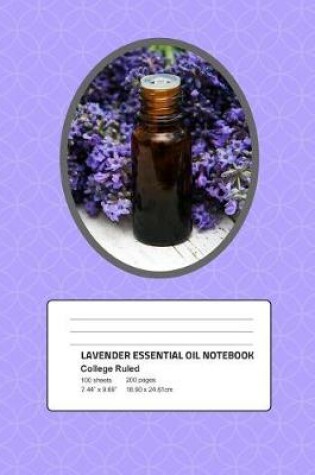 Cover of Lavender Essential Oil Notebook