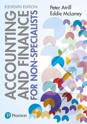 Book cover for Accounting and Finance for Non-Specialists 11th edition + MyLab Accounting