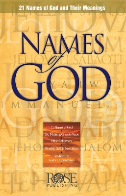 Book cover for Names of God
