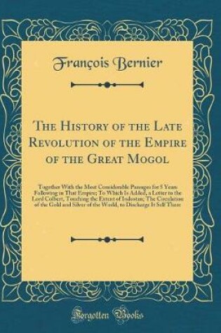 Cover of The History of the Late Revolution of the Empire of the Great Mogol