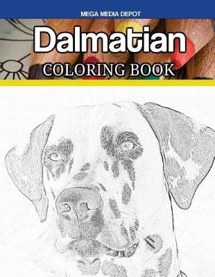 Book cover for Dalmatian Coloring Book