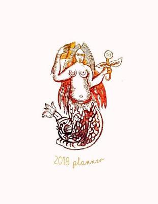 Book cover for 2018 Planner Mermaid