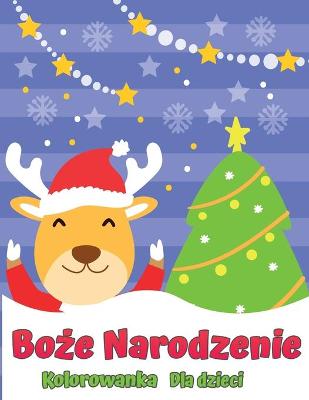 Book cover for Boże Narodzenie kolorowanka dla dzieci