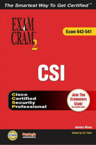 Cover of CCSP CSI Exam Cram 2 (Exam Cram 642-541)