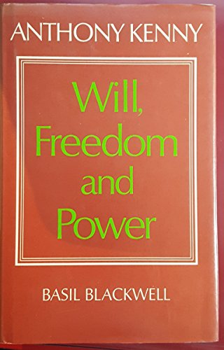 Book cover for Will, Freedom, and Power