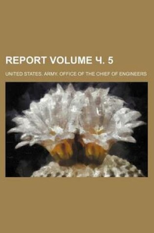 Cover of Report Volume . 5