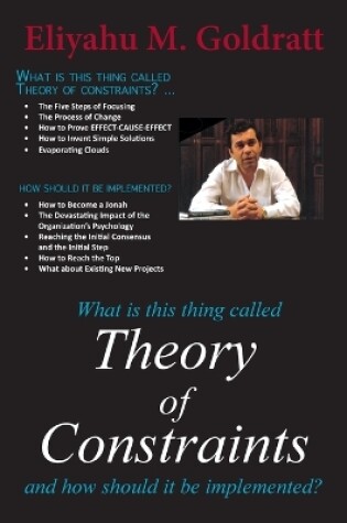 Cover of Theory of Constraints