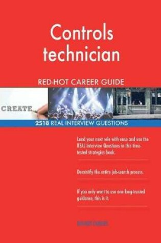 Cover of Controls technician RED-HOT Career Guide; 2518 REAL Interview Questions