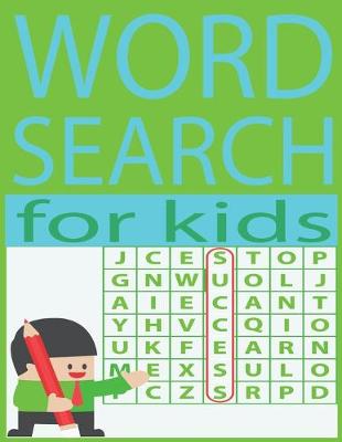 Book cover for Word search for kids