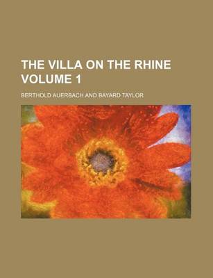 Book cover for The Villa on the Rhine Volume 1