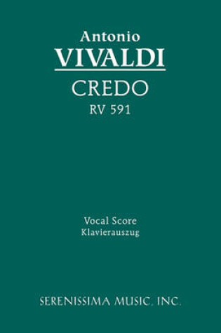 Cover of Credo, RV 591