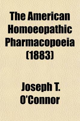 Book cover for The American Homoeopathic Pharmac Ia