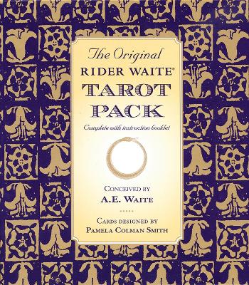 Book cover for The Original Rider Waite Tarot Pack