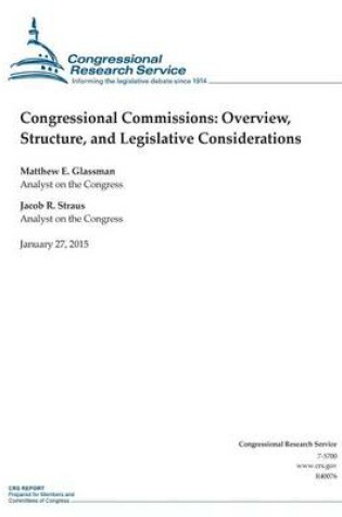 Cover of Congressional Commissions