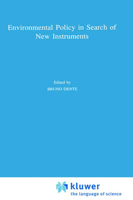 Cover of Environmental Policy in Search of New Instruments