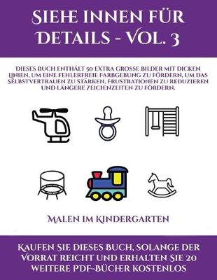 Cover of Malen im Kindergarten (Siehe innen fur Details - Vol. 3)