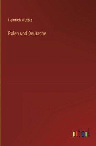 Cover of Polen und Deutsche