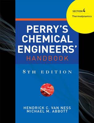 Book cover for Perry's Chemical Engineer's Handbook, 8th Edition, Section 4