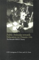 Book cover for Public Attitudes towards Education in Ontario 1996