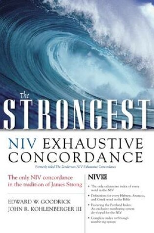 Cover of The Strongest NIV Exhaustive Concordance