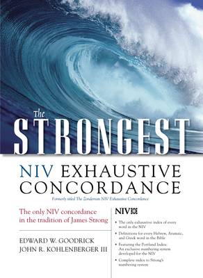 Book cover for The Strongest NIV Exhaustive Concordance