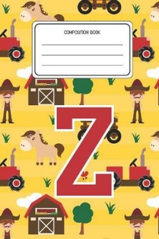 Cover of Composition Book Z