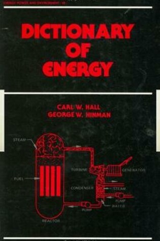 Cover of Dictionary of Energy