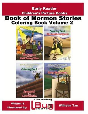 Book cover for Book of Mormon Stories Coloring Book Volume 2