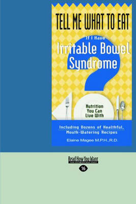 Book cover for Tell Me What to Eat if I Have Irritable Bowel Syndrome
