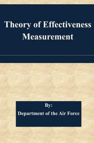 Cover of Theory of Effectiveness Measurement