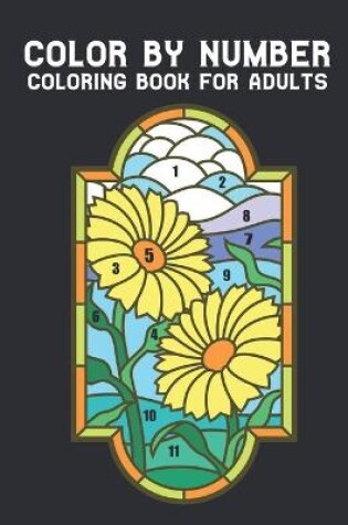 Cover of Color by Number Coloring Book for Adults