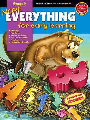 Book cover for More Everything for Early Learning, Grade K