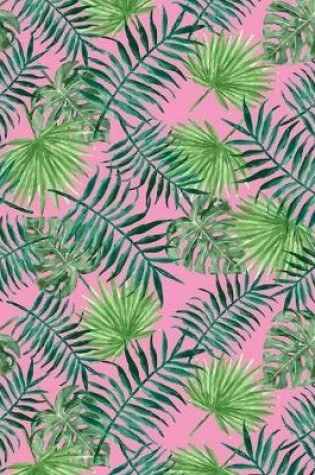 Cover of Composition Notebook Tropical Green Leaves