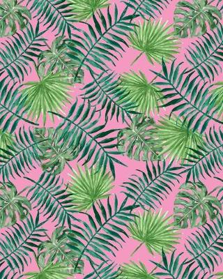 Book cover for Composition Notebook Tropical Green Leaves