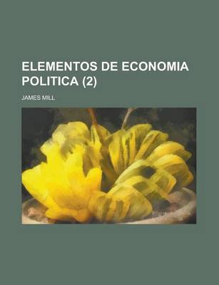 Book cover for Elementos de Economia Politica (2)