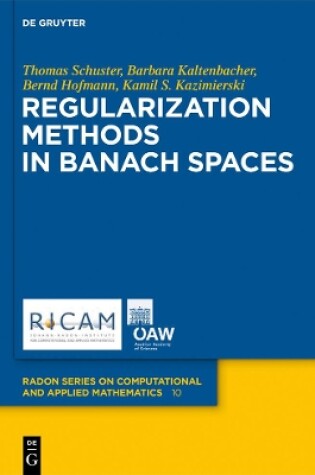 Cover of Regularization Methods in Banach Spaces