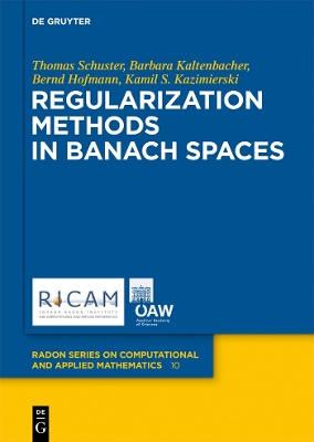 Book cover for Regularization Methods in Banach Spaces