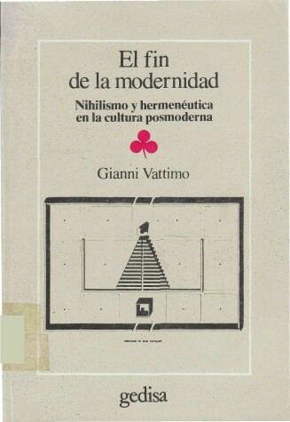 Cover of El Fin de La Modernidad