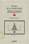 Book cover for El Fin de La Modernidad