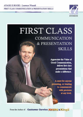 Book cover for First Class Communication and Presentation Skills