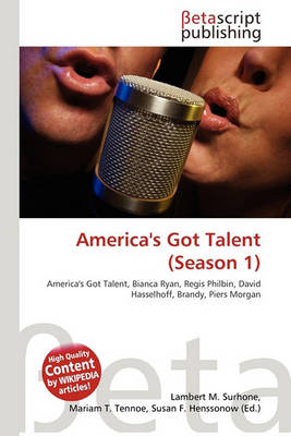 Book cover for America's Got Talent (Season 1)