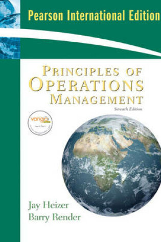 Cover of Principles of Operations Management (PIE), and Student DVD & CD-ROM