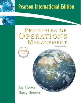 Book cover for Principles of Operations Management (PIE), and Student DVD & CD-ROM