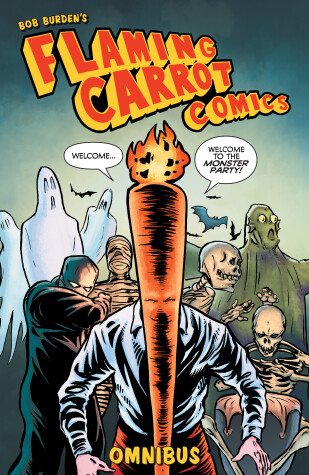 Book cover for Flaming Carrot Omnibus Volume 1